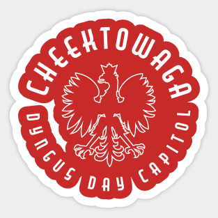 Cheektowaga Dyngus Day Sticker